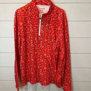 Bogey Bros Bad Santa Quarter Zip Golf Pullover Mens Size Large